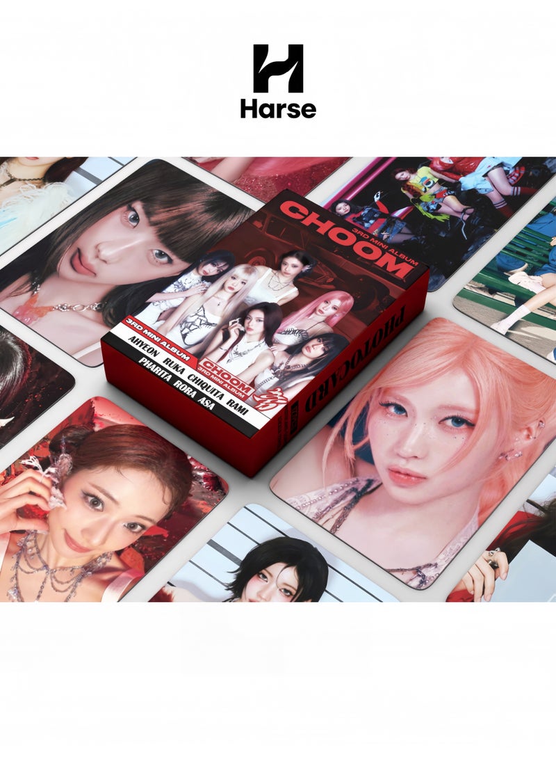 Harse 127Pcs BABYMONSTER New Album CHOOM Lomo Cards and Stickers - Image 1