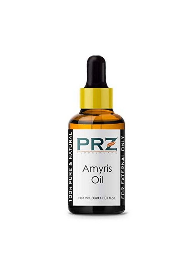 PRZ Amyris Essential Oil Pure l Therapeutic Grade Oil for Skin Care & Hair Care 30 ml - Image 4