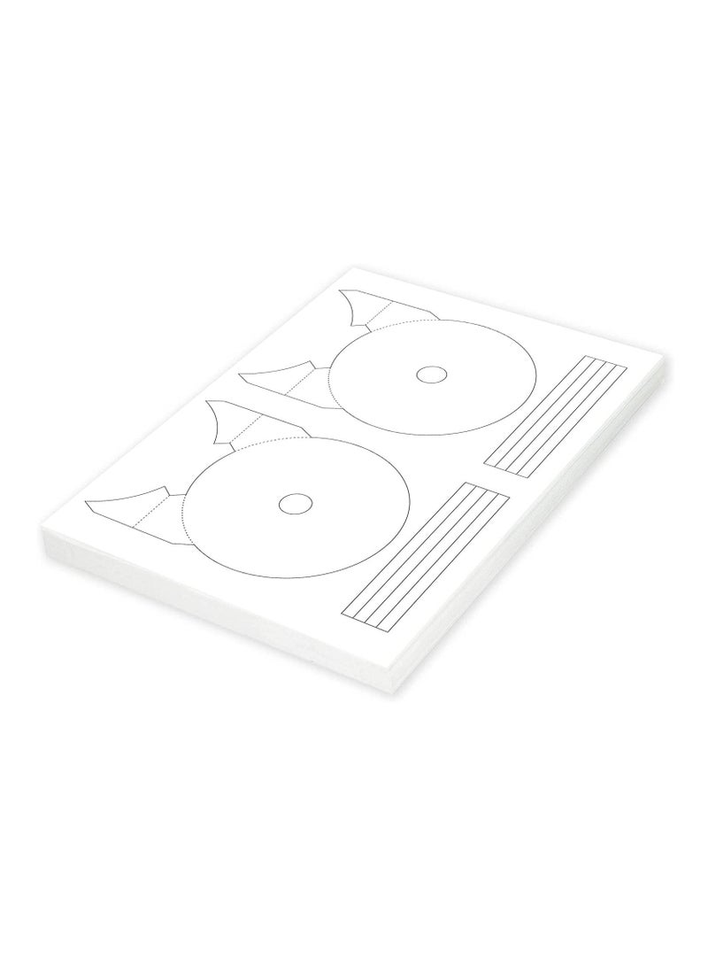 Agipa 100-Sheet Multipurpose Label White - APLA101141 - Image 2