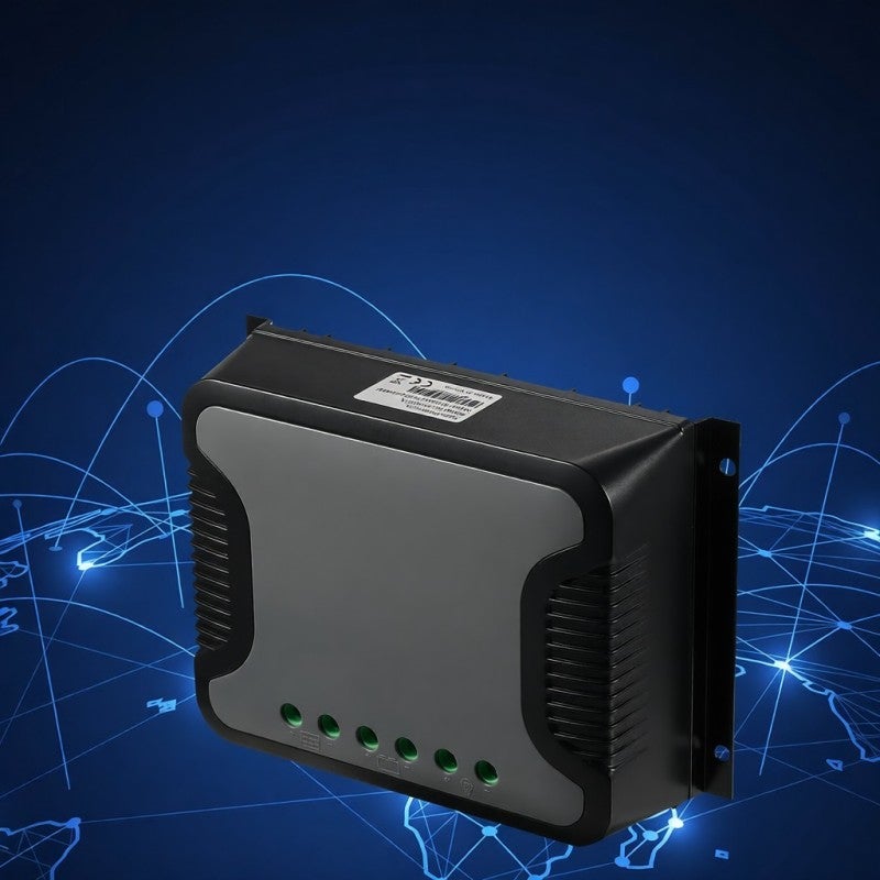 80A Solar Power Controller PWM Battery Charging Controller 12V-48V Lithium Battery Solar Charge Controller with Bulk/Boost/Float Charge LCD Display 12V/24V/36V/48V Auto Detection Dual 5V USB Output - Image 2