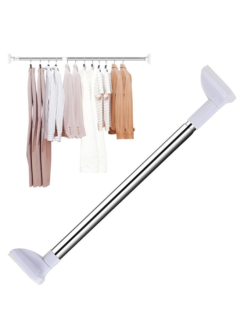 كيل › 140-260 سم بدون حفر قضيب ستارة تلسكوبي قابل للتعديل قضيب شد مقاوم للصدأ من الألومنيوم قابل للتمديد ومانع للانزلاق للاستحمام والخزانة والشرفة وغرفة المعيشة - Image 1