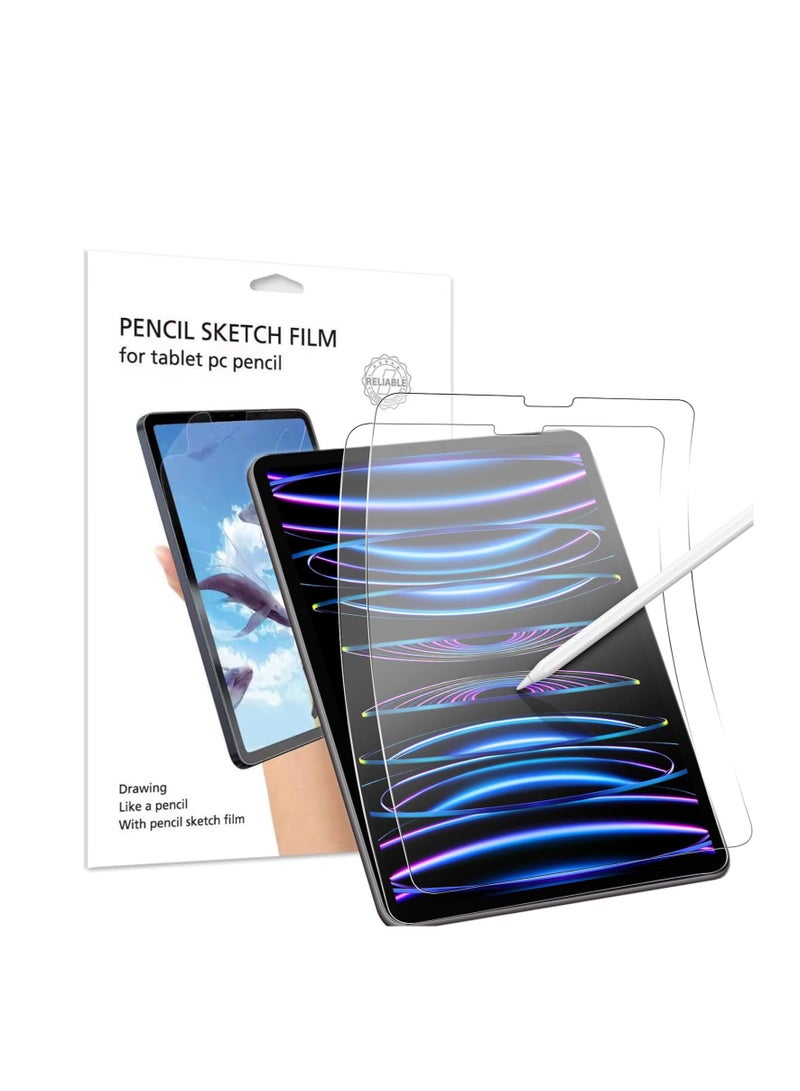 [2 Pack] Paper-Feel Screen Protector for Lenovo Tab M11 2024 11 inch/Xiaoxin Pad 11 inch 2024/Xiaoxin Pad 11 inch 2025, Anti-Glare/Writing Smooth PET Protective Film for S-Pen - Matte - Image 1