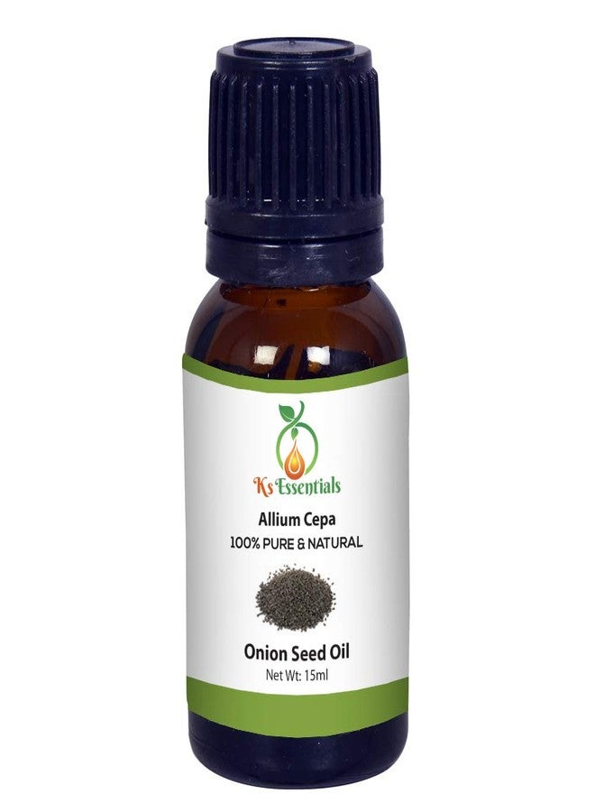 Ks Essentials Onion Seed Oil (Allium Cepa) 100% Pure and Natural Oil Cold Pressed - Image 2