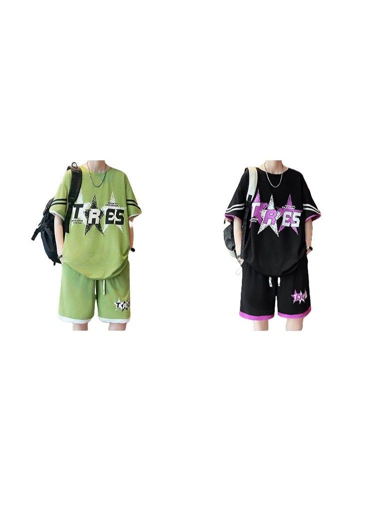 KUYING New Fashion Leisure Sports Set - Image 2