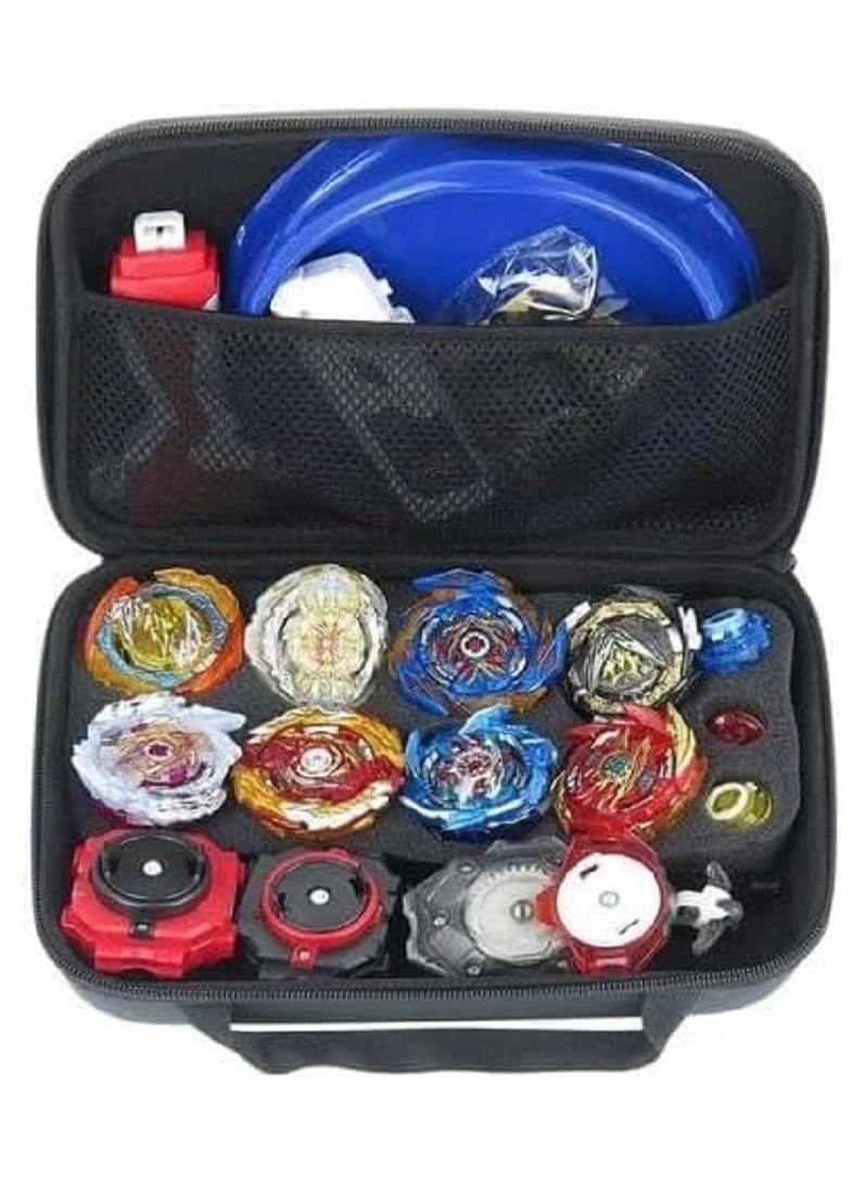 Beyblade Battle Set with Storage Case, 8 Battle Tops, 3 Launchers, Battle Arena, Training Kit - Image 3