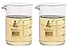 EISCO EISCO 2PK Griffin Beaker Shot Glasses, 3.3oz (100ml) - Scientific Laboratory Quality Borosilicate 3.3 Glass - Double  - Image 2