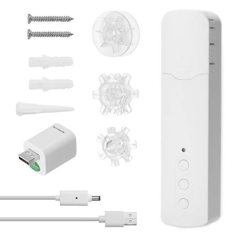 TM616EGB Tuya WiFi Rechargeable Intelligent Pull Bead Curtain Motor Intelligent Home with WiFi Converter Mobilephone APP Control Voice Control Quiet Compatible with Google Home - Image 2
