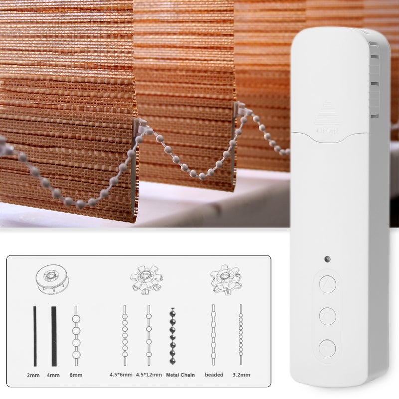 TM616EGB Tuya WiFi Rechargeable Intelligent Pull Bead Curtain Motor Intelligent Home with WiFi Converter Mobilephone APP Control Voice Control Quiet Compatible with Google Home - Image 5