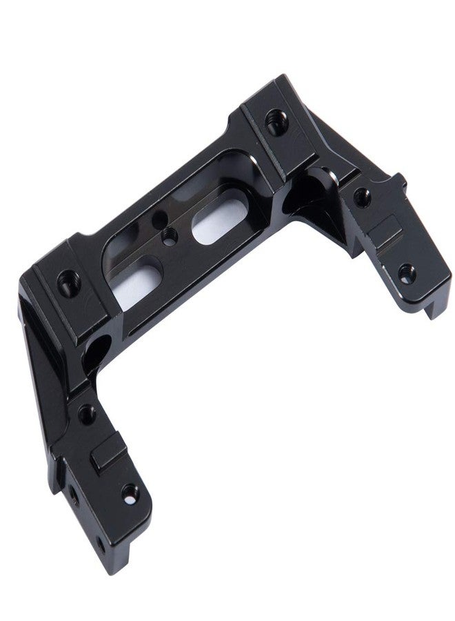 MOHERO Aluminum Alloy Rear Bumper Mount Servo Stand CNC for AXIAL SCX10 II 90046 1/10 RC Crawler Car (Rear Bumper Mount, Black) - Image 5