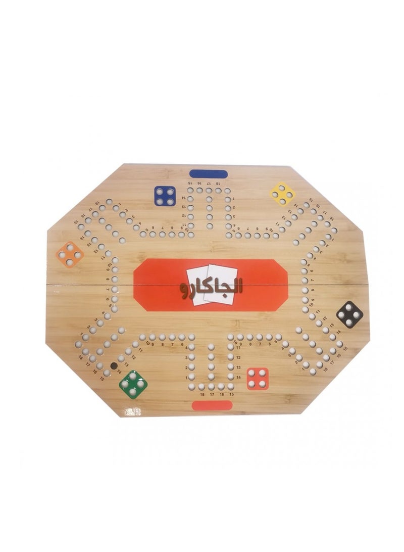 Jackaroo game made of hexagonal cardboard, size 48x38 cm - Image 4