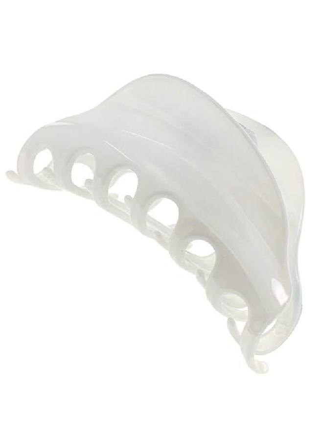 CAMILA Paris Cp2555 French Hair Clip For Women For Thick Volume Hair White Girls Hair Claw Clips Jaw Fashion Styling Hair Accessories For Women Strong Hold No Slip Grip Made In France - Image 1