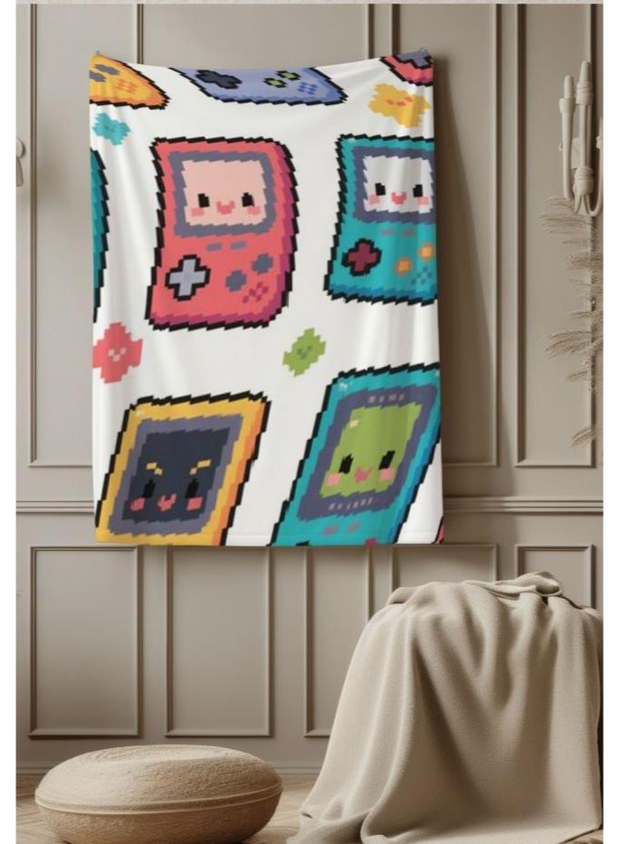 عام بطانية رقيقة من الفانيلا (حرارة ومريحة، ومناسبة للنوم واستخدام اللعبة والغبار والرمل) 150 سم * 200 سم - 1155 - Image 5