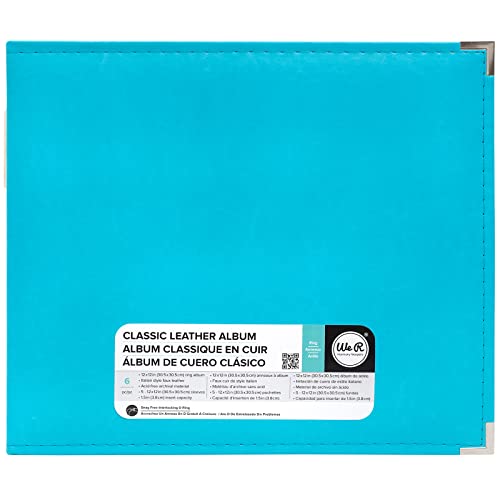We R Memory Keepers 12x12 Photo Album Strawberry Protect Memories & Photos, Acid-free Faux Leather, Snag-free Rings, Includes 5 Page Protectors, Scrapbooking - Image 2