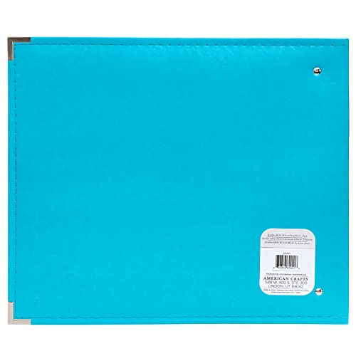 We R Memory Keepers 12x12 Photo Album Strawberry Protect Memories & Photos, Acid-free Faux Leather, Snag-free Rings, Includes 5 Page Protectors, Scrapbooking - Image 3