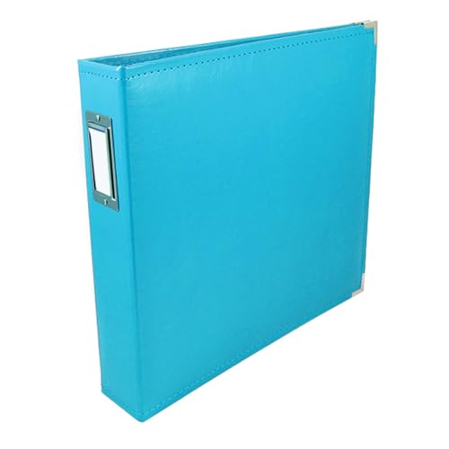 We R Memory Keepers 12x12 Photo Album Strawberry Protect Memories & Photos, Acid-free Faux Leather, Snag-free Rings, Includes 5 Page Protectors, Scrapbooking - Image 1