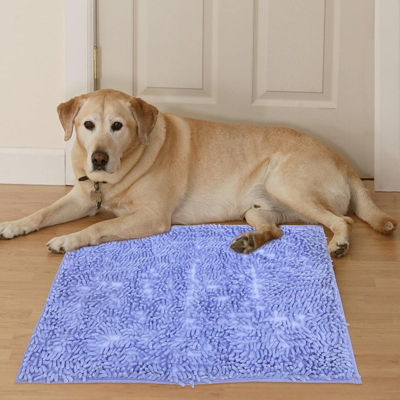 SHOWERORO Anti-Skid Water Absorbent Bath Rug Floor Mat, Soft Microfiber Bathroom Rug 40x60cm, Non-Slip Door Mat for Home and Kitchen Use - Image 2