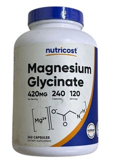 Nutricost Magnesium Glycinate 240 Capsules  - Image 1