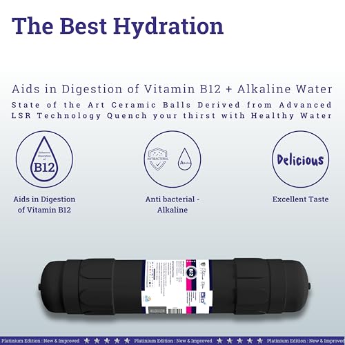 Bioplus B12 Water Filter - Enhance B12 Absorption, Improve Digestion, and Enjoy Refreshing Water - 11,500L Capacity | 11 inch Water Filter Cartridge - Image 2