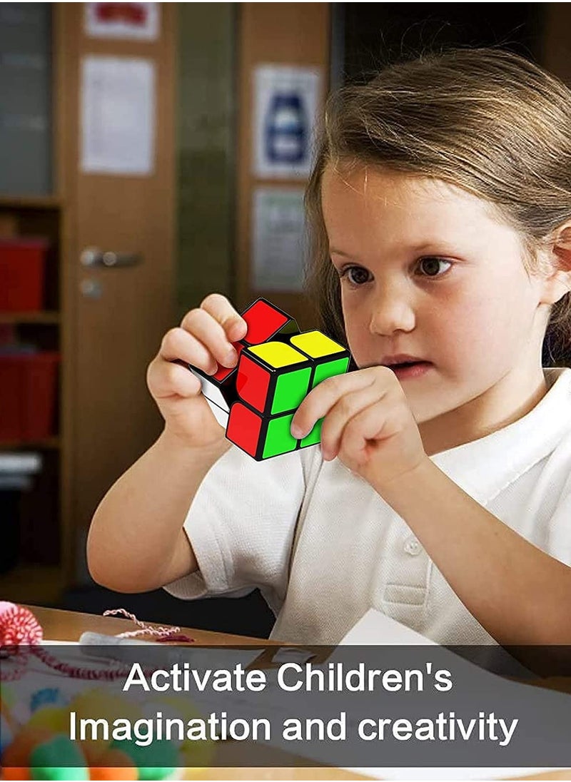 QiYi - Qiyi Qidi W 2X2 Non Magnetic Speedcube Stickered Cube - Image 1