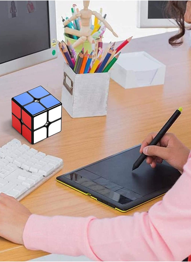 QiYi - Qiyi Qidi W 2X2 Non Magnetic Speedcube Stickered Cube - Image 1