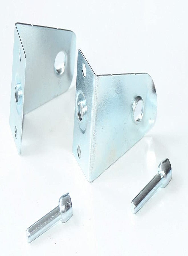 Cutelec 8pcs Hold Down Brackets with Install scews Metal Blinds Down Clips Blinds Down Holder Replacements for Horizontal Blinds and Windows Shades - Image 4