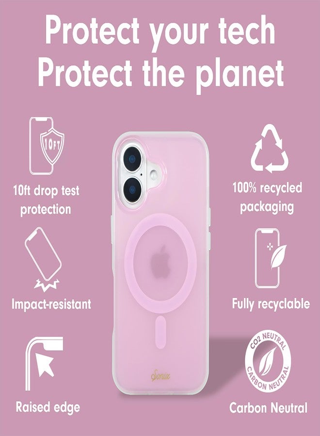 سونيكس جراب سونيكس لهاتف آيفون 17 | متوافق مع ماج سيف | مُختبر ضد السقوط من ارتفاع 10 أقدام | لون وردي فاتح - Image 5