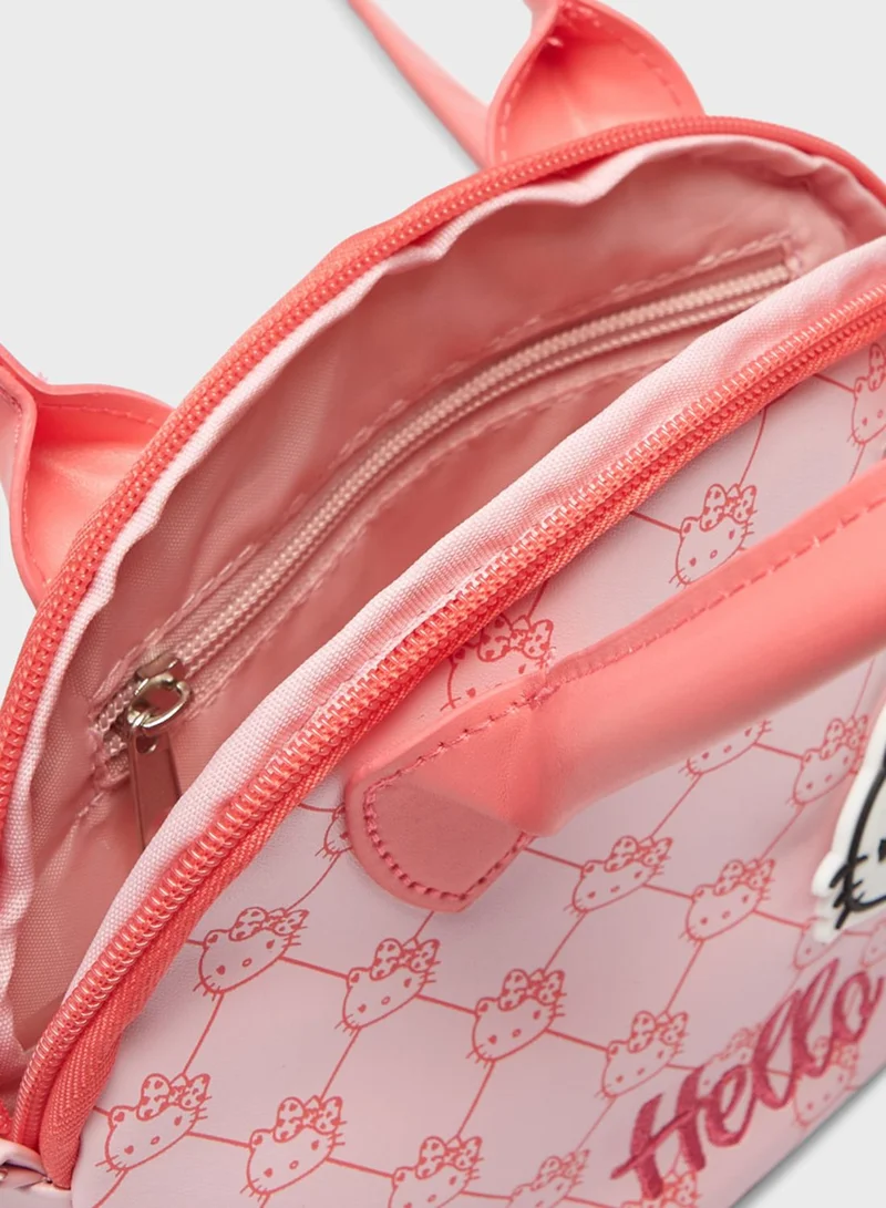 shoexpress Kids Printed Handbag