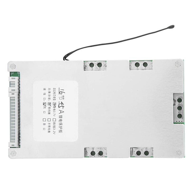 كلاراكو لوحة حماية شحن بطارية الليثيوم BMS PCB مع تفريغ USB متكامل للإلكترونيات، 16S 45A BMS مع شحن متوازن - Image 4