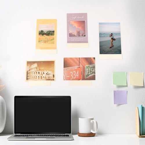 Lineco See-Thru Polyester Mounting Strips, Hingeless Mount Artwork to Mats, Sturdy for Prints, Documents, Photos, Paper and More. 12 inches, Pack of 60 - Image 3