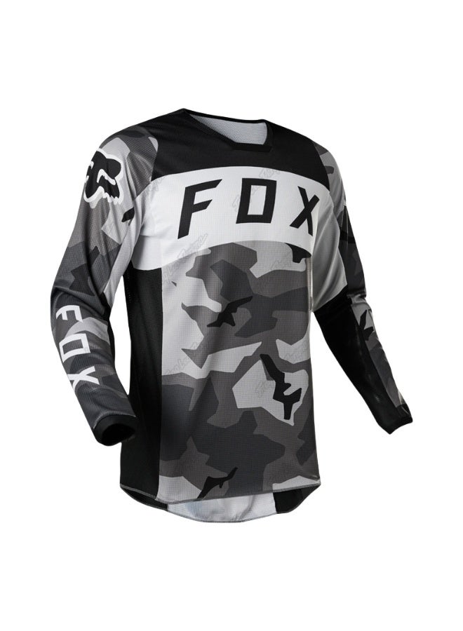 Fox Men's Outdoor Cycling Suit Off-road Road Mountain Bike Cycling Tops - Image 1