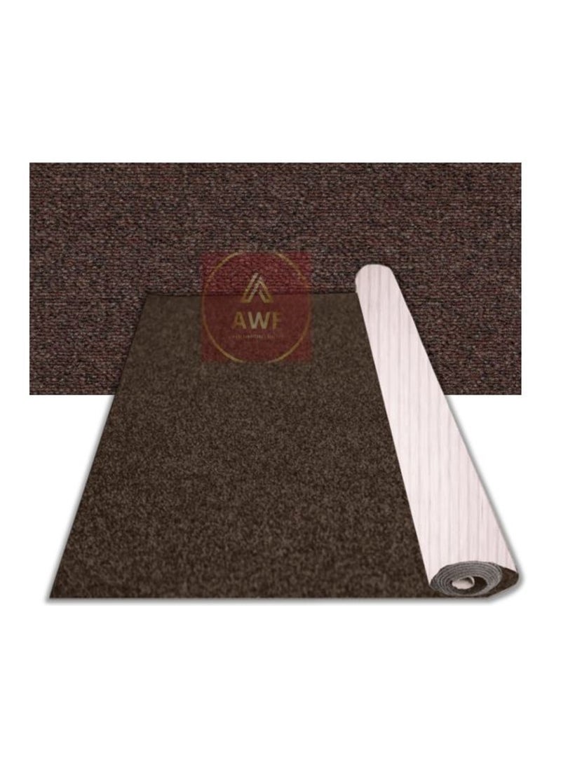 AL WADI FURNITURE Awf Al Wadi Furniture Loop Pile Carpet Dark Brown - Image 1