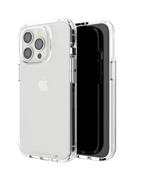 جراب iPhone 16 شفاف، متين ومتين مكون من 3 طبقات [غير مصفر] غطاء واقٍ مقاوم للصدمات/السقوط لهاتف iPhone 16