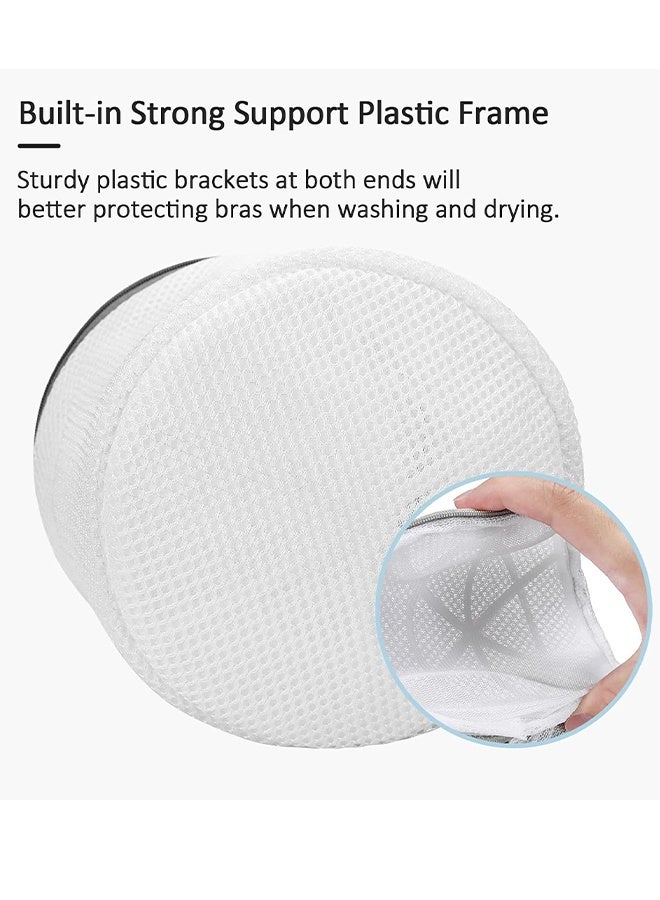Alruht 3-Pack Thickened Mesh Laundry Bag Set, Zippered Bra Washing Bags for Machine Wash, Delicates Wash Bag Protector for Lingerie, Underwear, Socks - Image 5