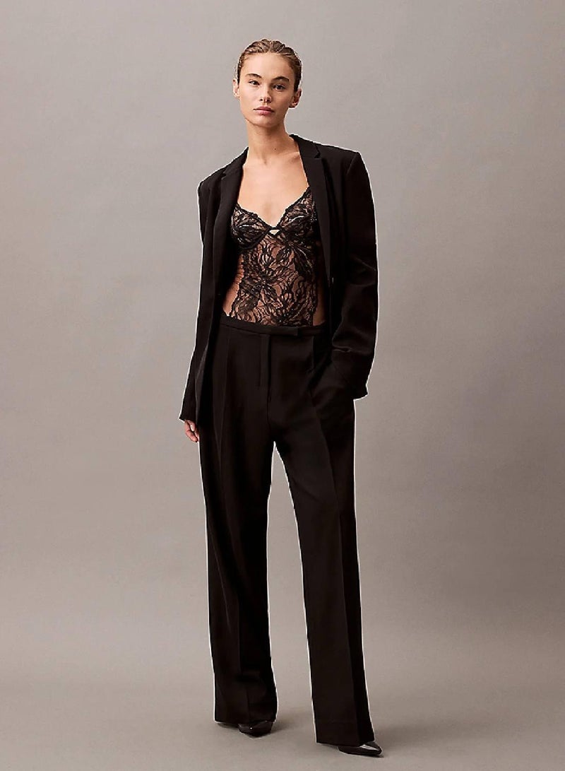 CALVIN KLEIN Lace and Mesh Bodysuit - Image 5