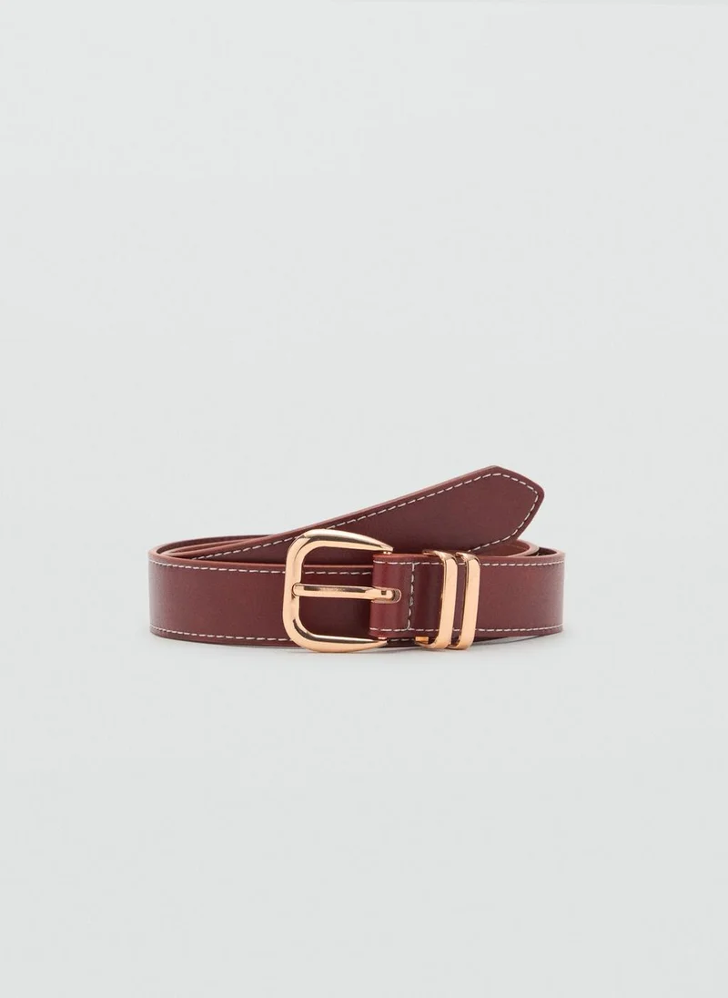 مانجو Metal buckle belt