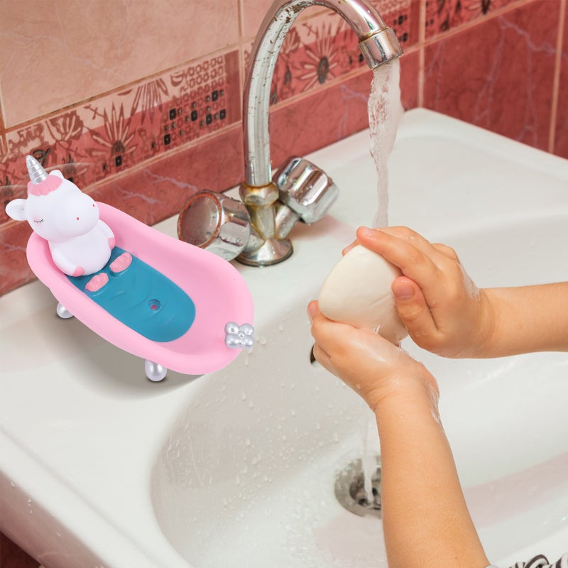 🚽 حامل صابون بحجم صغير وأسلوب بسيط مناسب لتزيين الحمام ولعب الأطفال - Image 5