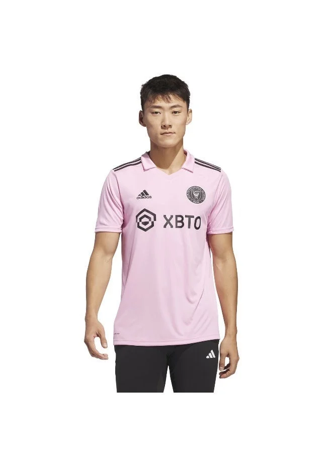 adidas قمصان كرة قدم وردية للرجال