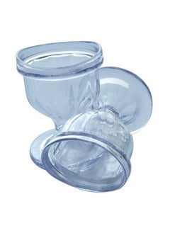 SoulGenie Healthandyoga Chilleyes Plastic Eye Wash Cups (Transparent, Pack Of 2)- Smooth Finish - Ayurvedic Gentle Way To Refresh Eyes Without Harsh Rubbing - Relieves Eye Strain, Redness, Irritation - pzsku/ZAD2BCDC18E925F242749Z/45/_/1738306570/0586187c-b55f-4e50-9513-af3d0c87e30c