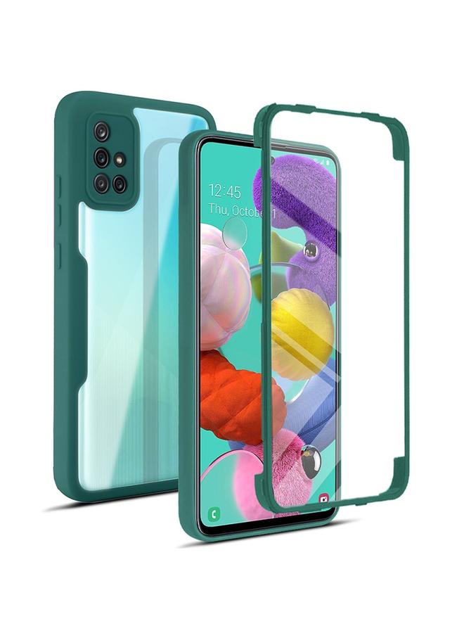 erorex Case For Samsung Galaxy A51 4G Acrylic + TPU 360 Degrees Full Coverage Shockproof Phone Case - Image 1