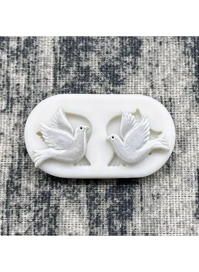 Dove Shaped Silicone Cake Mold Color 50 0377 Easy Release Fondant Chocolate Decorating Tool - Image 4