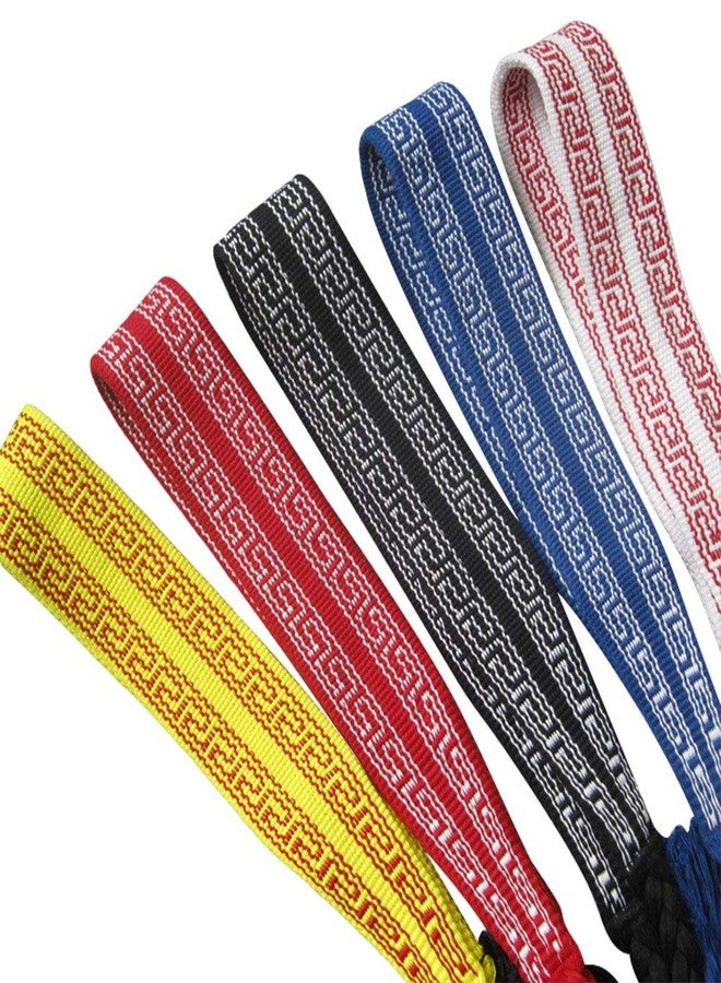 ZooBoo Martial Arts Kung Fu Belt (2 Pack) - Tai Chi Training Belt (2 Pack) (Black) - Image 5