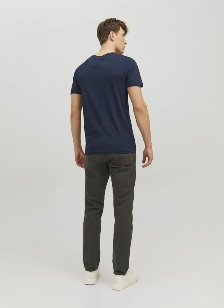JACK & JONES Logo Crew Neck T-Shirt