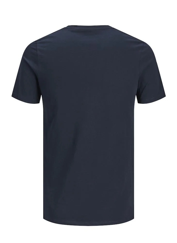 JACK & JONES Logo Crew Neck T-Shirt