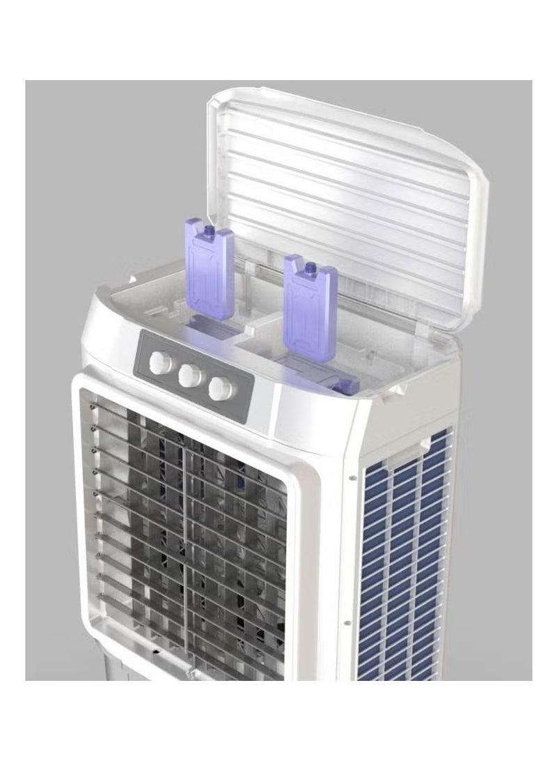 فريش مبرد هواء فريش سقف ثلج، 82 لتر، ابيض ورمادي - 500019877 - Image 2