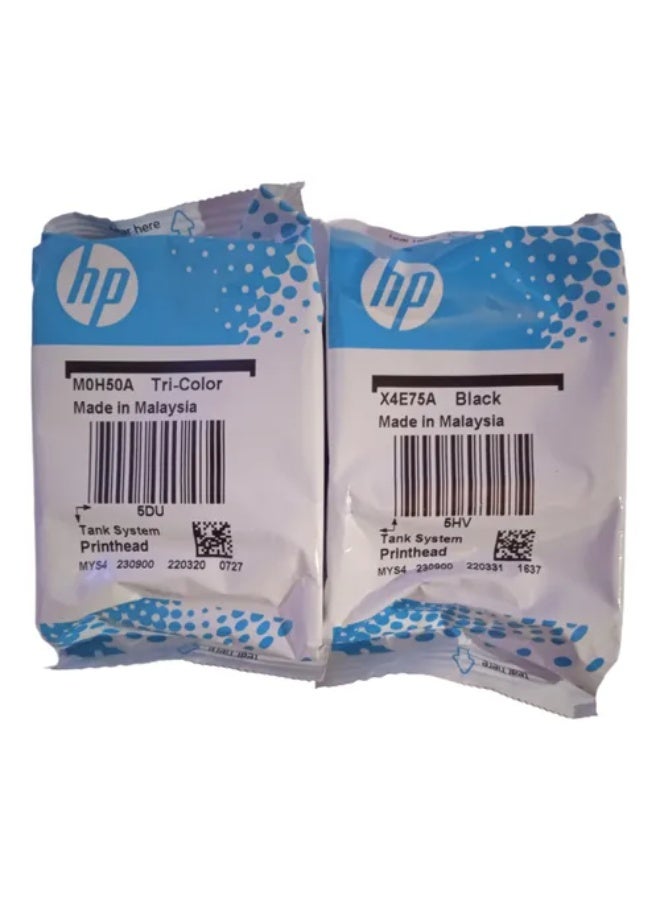 HP HP Printhead tri-color M0h50a And X4e75a Gt Print Heads Work With Tank 500 515 516 N70280331V