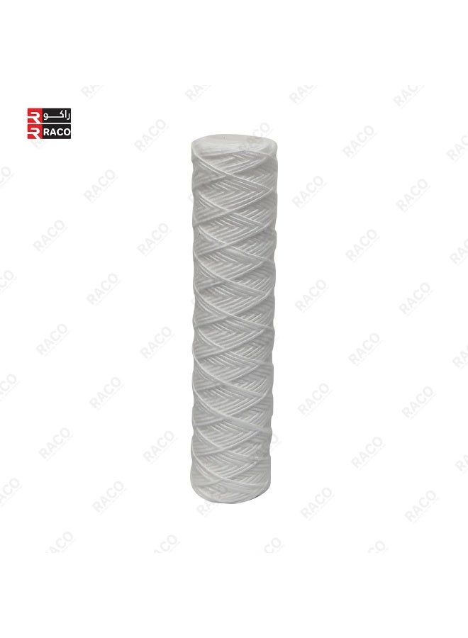 RACO 10 Inches Water Filter Replacement Cartridges for Water Filter/Water Purifier | PP | GAC | UDF | Odor Removal, RO Membrane, Mineral Filter | Pack of (5, GAC) - Image 2