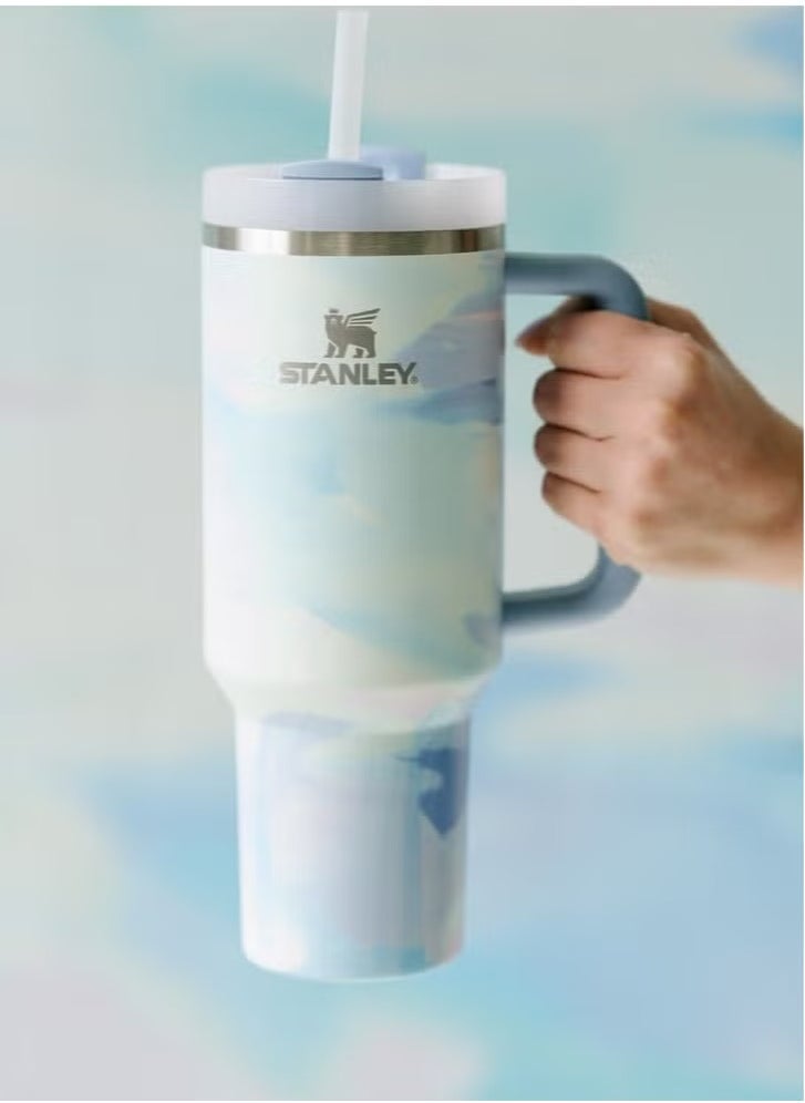 Stanley - Quencher H2.0 FlowState Mug 40oz – Stainless Steel, Vacuum Insulated, Leak-Proof Lid with Built-In Straw – Keeps Drinks Cold for Hours – Perfect for Travel, Work, Gym, and Outdoor Adventures - Image 1