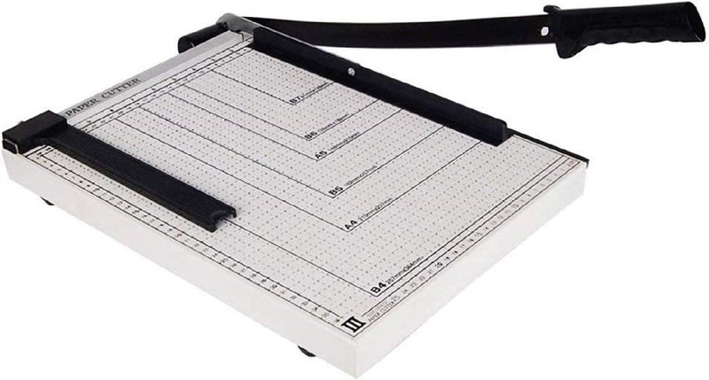 True-Ally Paper Cutter FC / B4 15 inch Heavy Duty Professional Paper Trimmer, Guillotine Craft Machine for Office, Home, Craft, Photo Studio (B4, A4, B5, A5, B6, B7) (White, 16 x 11.75 x 1.2 inch) - Image 1