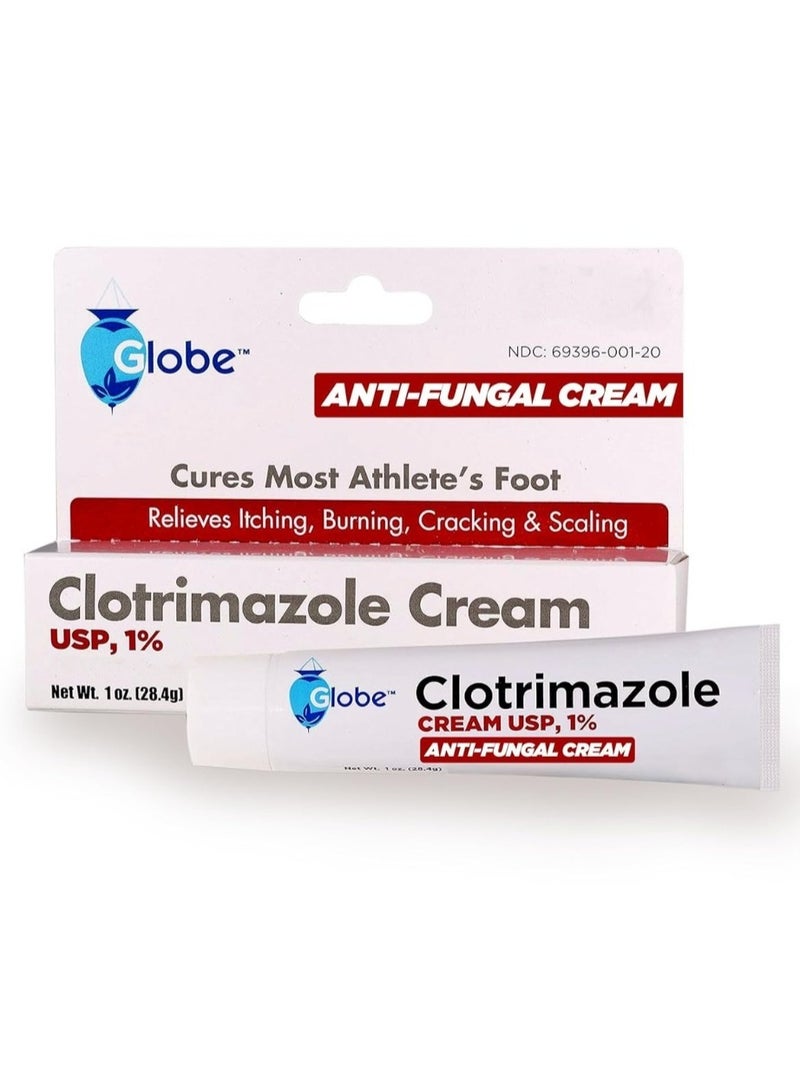 Globe Clotrimazole 28.4g Cream – Effective Treatment for Ringworm, Athlete’s Foot & Fungal Rashes - Image 3