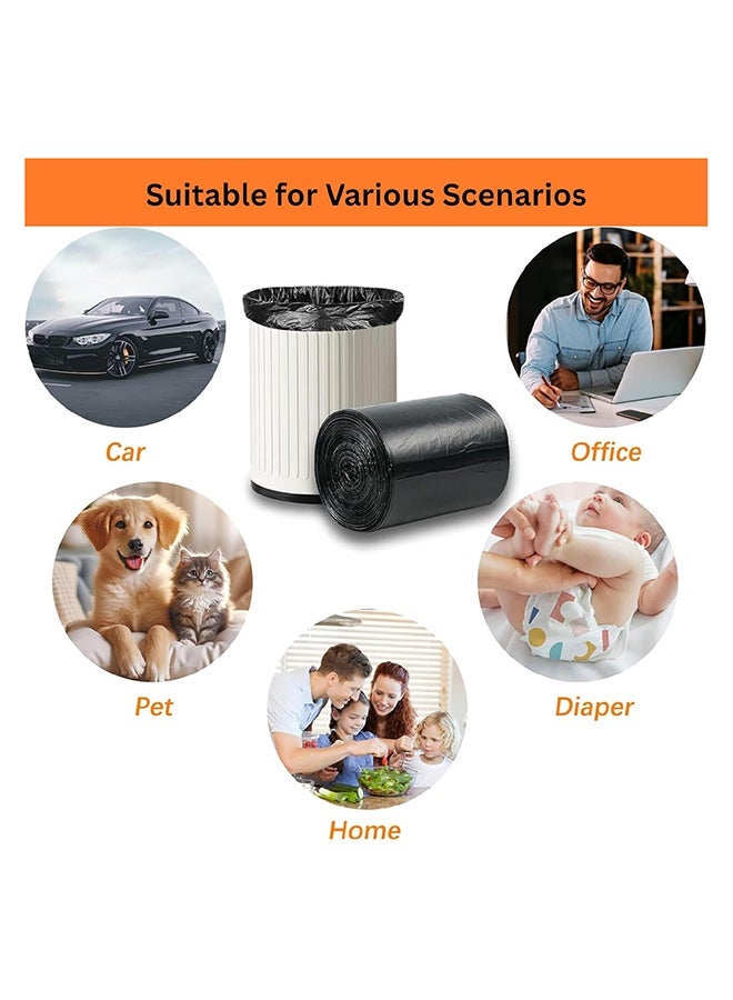 Enviro Guard Anti-Bacterial Black Garbage Bags 105 x 125 cm – Heavy Duty Large Trash Bags, Leak Resistant Bin Liners – Pack of 6 (60 Bags Total) - Image 5